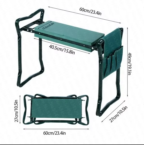 Multifunctional Folding Garden Kneeler and Seat