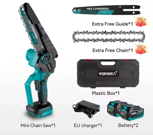 8 Inch Brushless Electric Chainsaw